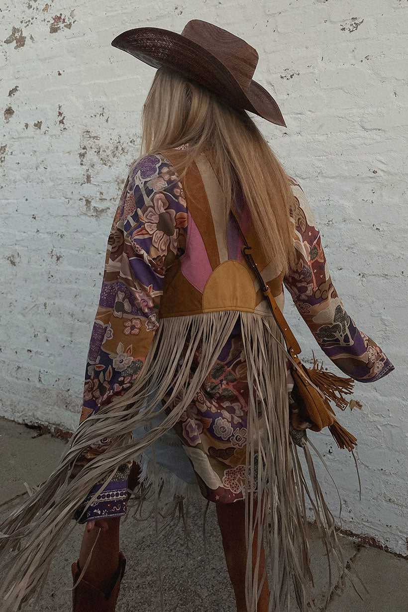 Aquarius Suede Tassel Vest