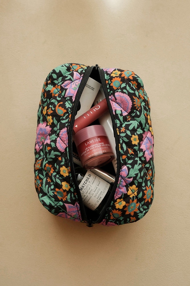 Renew Quilted Small Make Up Bag