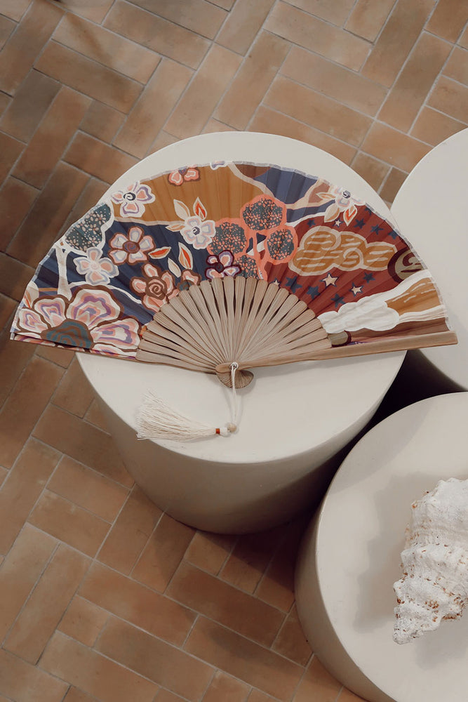 Dancing Valley Handheld Fan