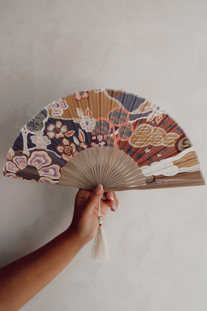 Dancing Valley Handheld Fan