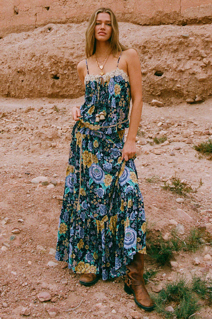 Full Bloom Maxi Skirt