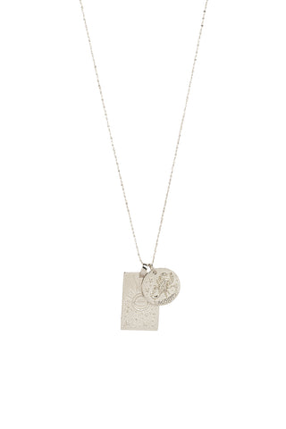 front-view-of-spell-s-scorpio-stargazer-zodiac-necklace-the-double-embossed-pendant-charm-necklace-comes-in-0-925-sterling-silver-and-hangs-from-a-twisted-rope-chain